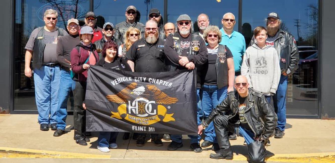 Vehicle City Harley-Davidson H.O.G. Chapter group photo